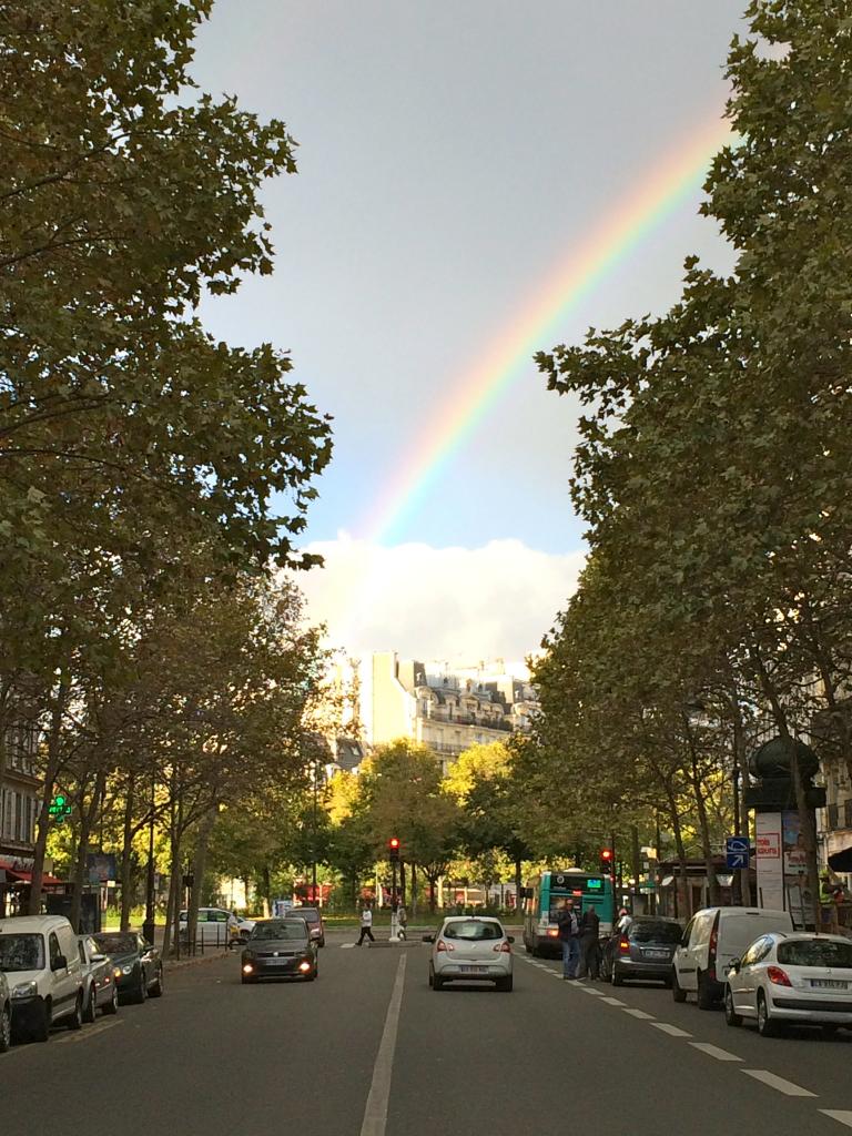 Arc en ciel à Paris - Rainbow in Paris