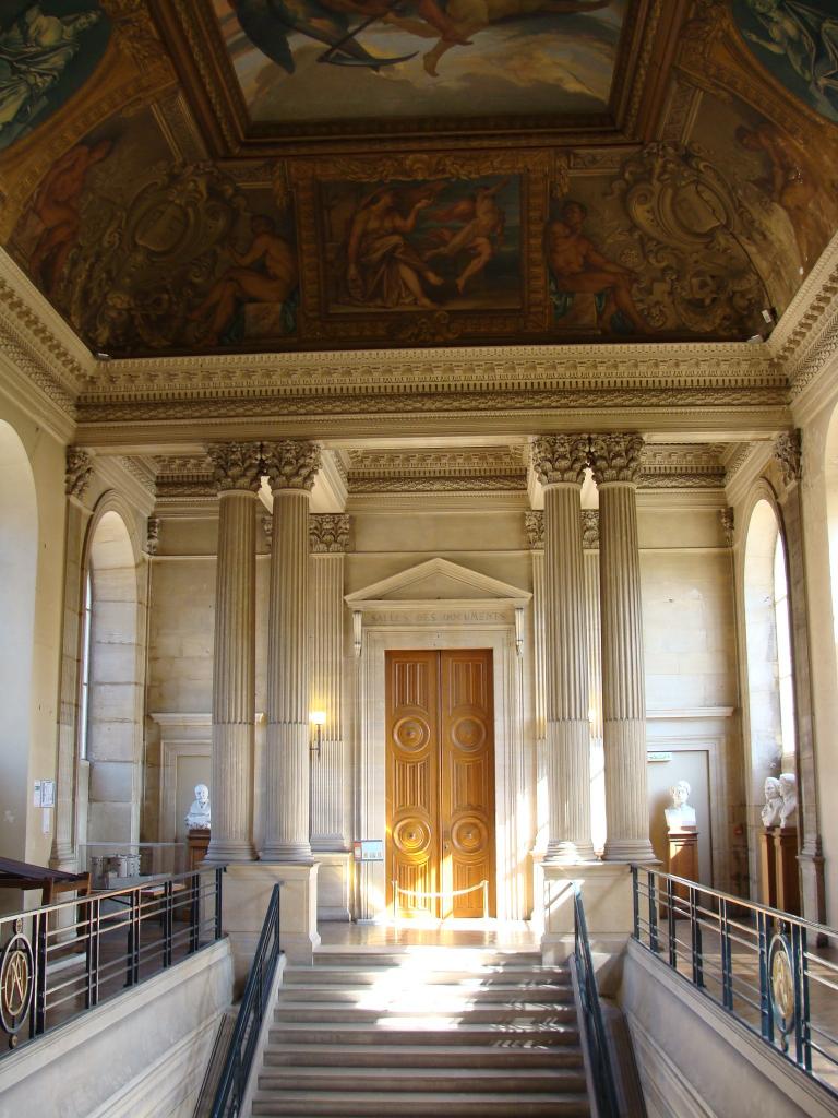 Paris 3e - Palais de Soubise - Escalier