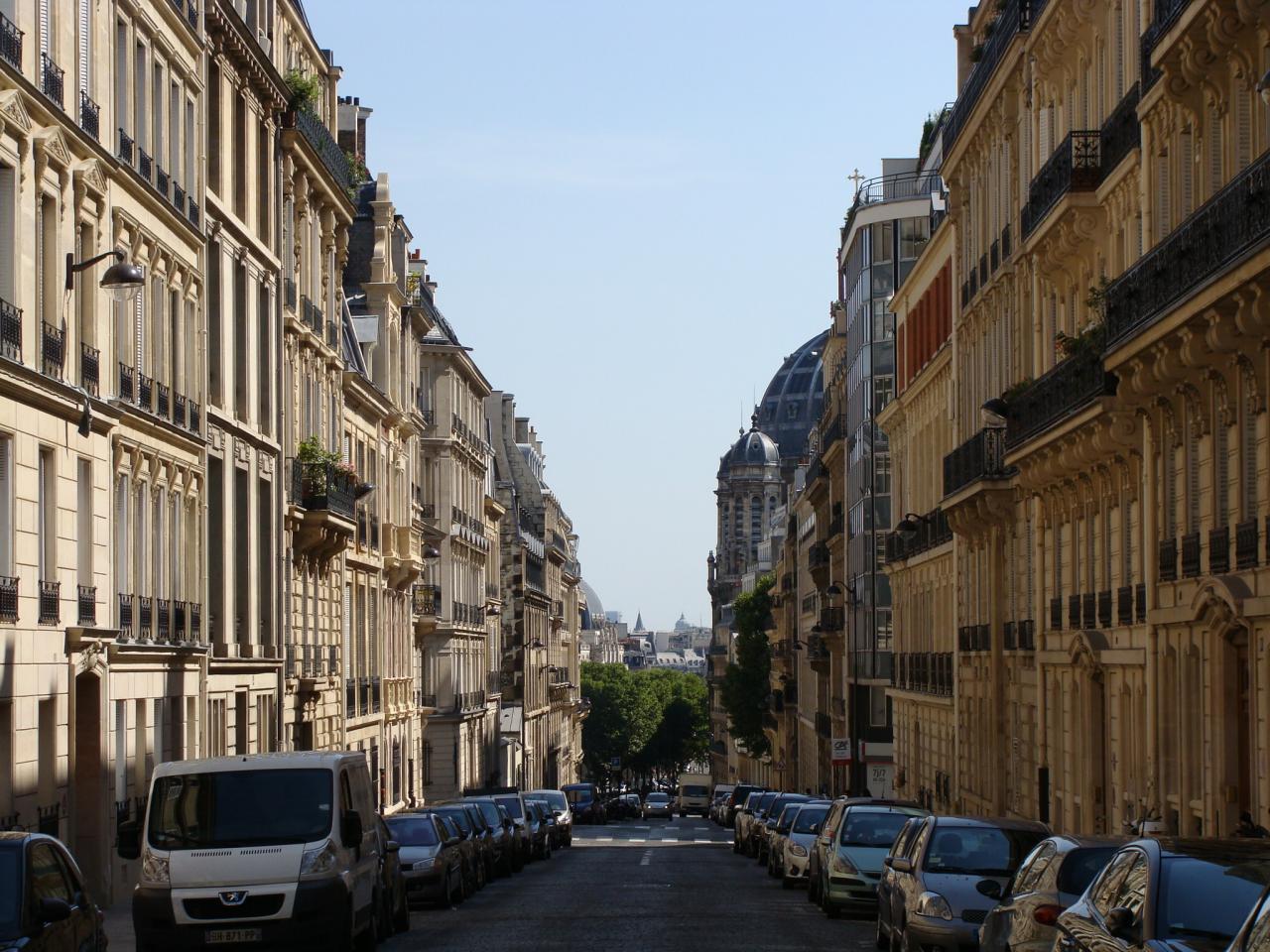 Paris 8e - rue Haussmanienne