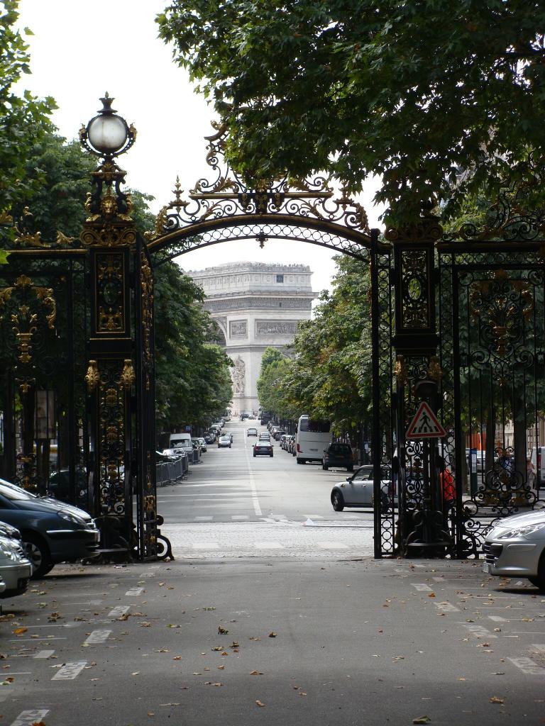 Paris - Parc Monceau - Entrée 2