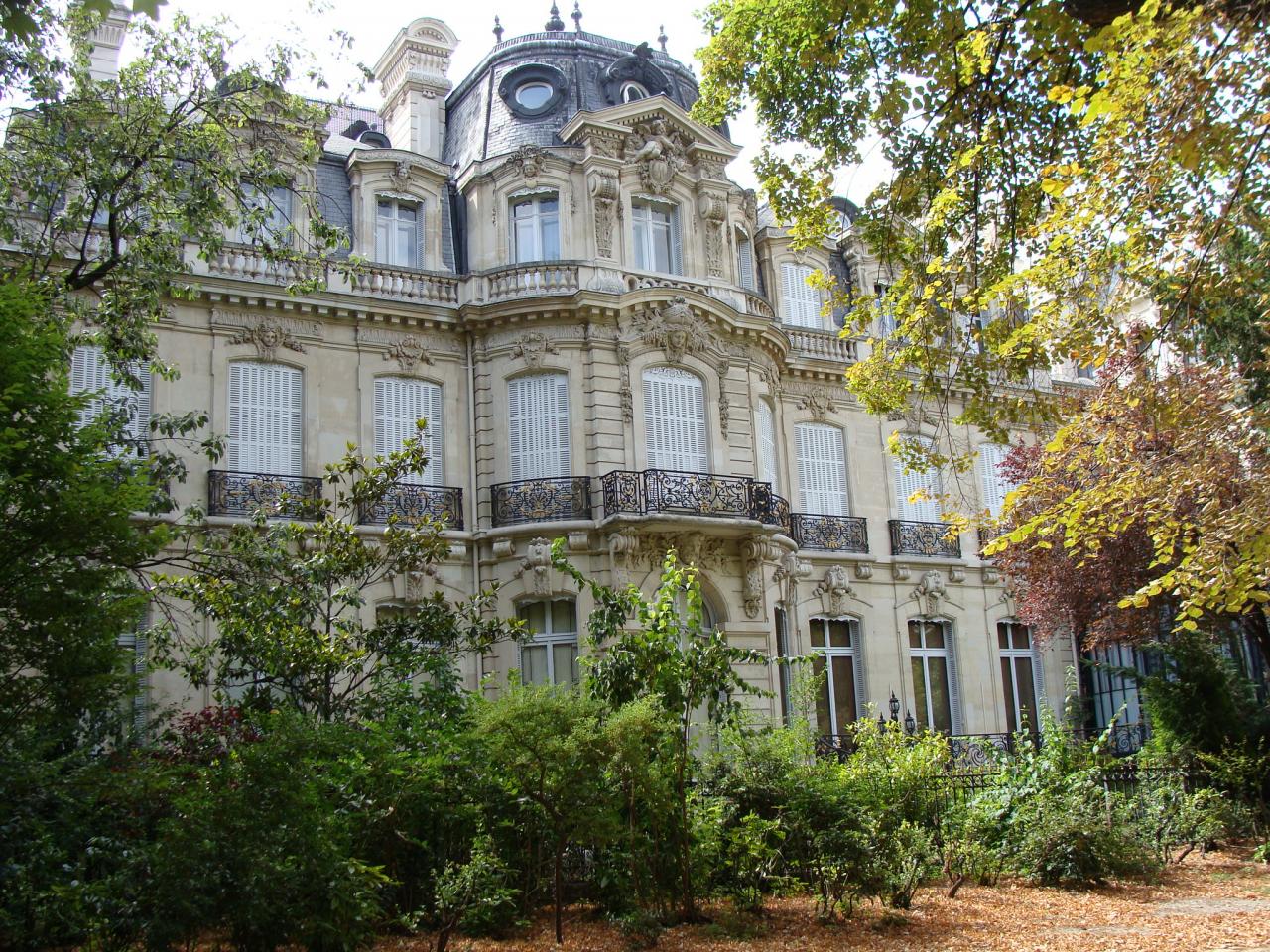Paris - Parc Monceau - Hôtel Particulier
